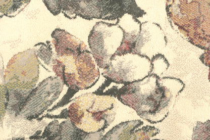 Eclipse Contemporary Cream/Multi Floral Medium Pile Rug