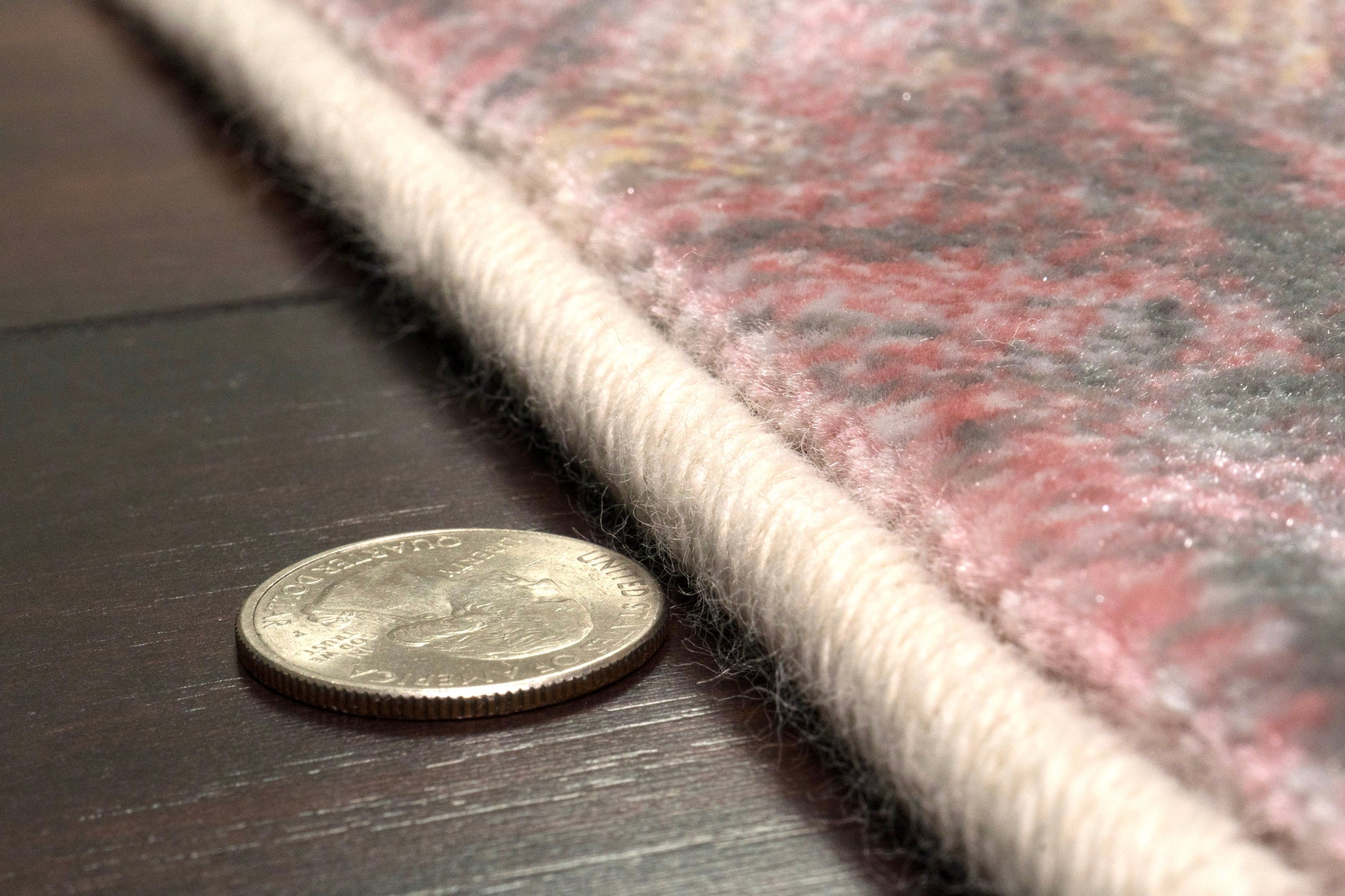 Eclipse Contemporary Cream/Multi Floral Medium Pile Rug
