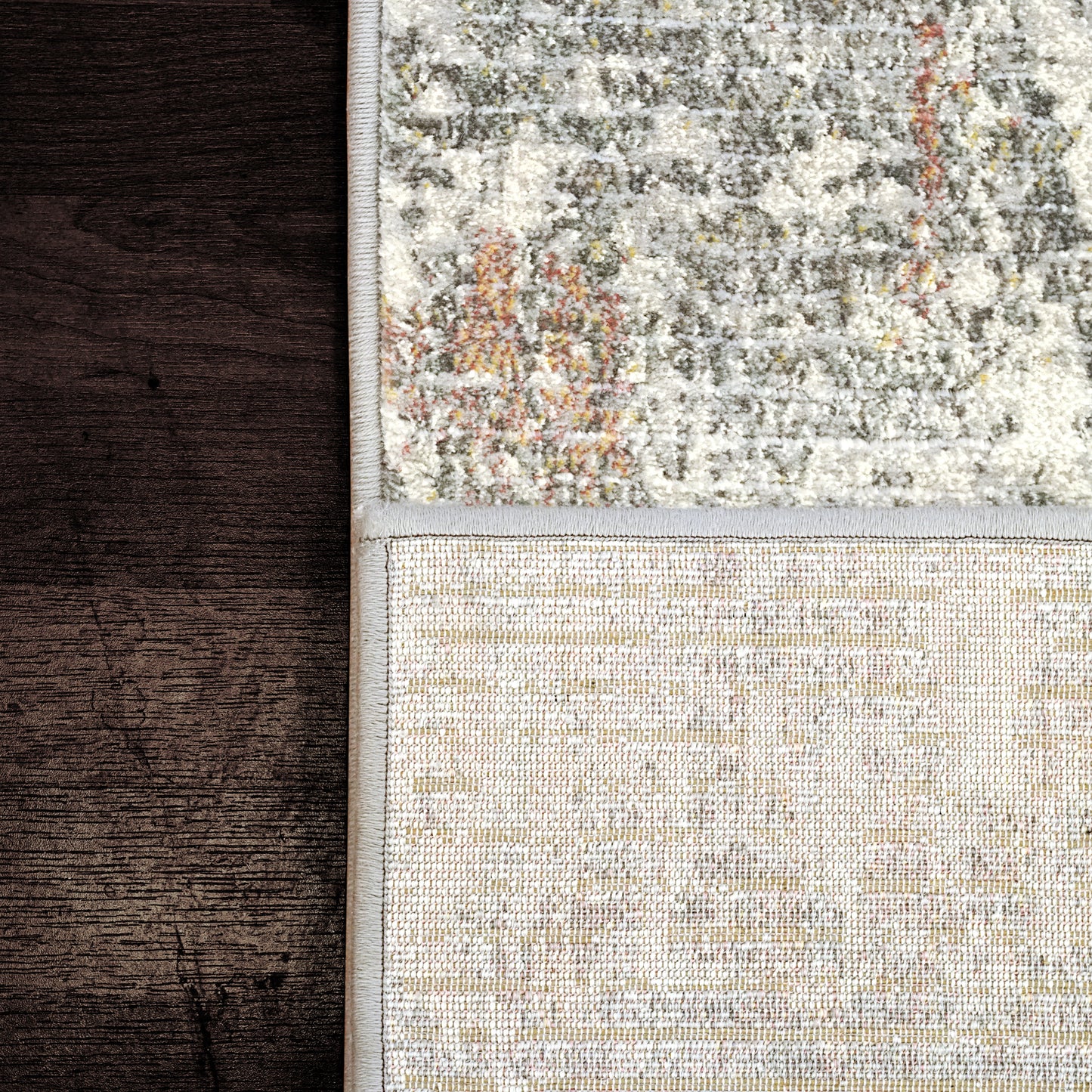 Eclipse Contemporary Beige/Grey Abstract Medium Pile Rug