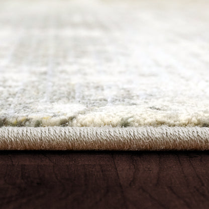 Eclipse Contemporary Beige/Grey Abstract Medium Pile Rug