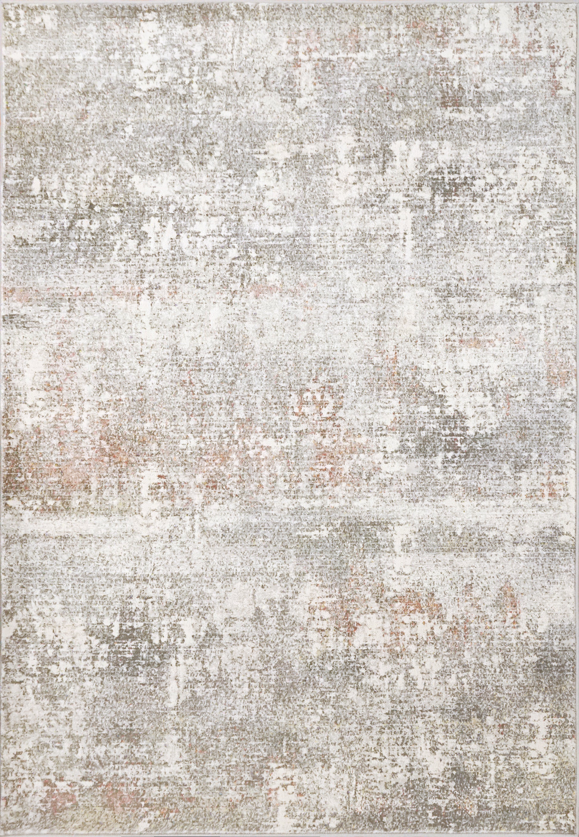 Eclipse Contemporary Beige/Grey Abstract Medium Pile Rug