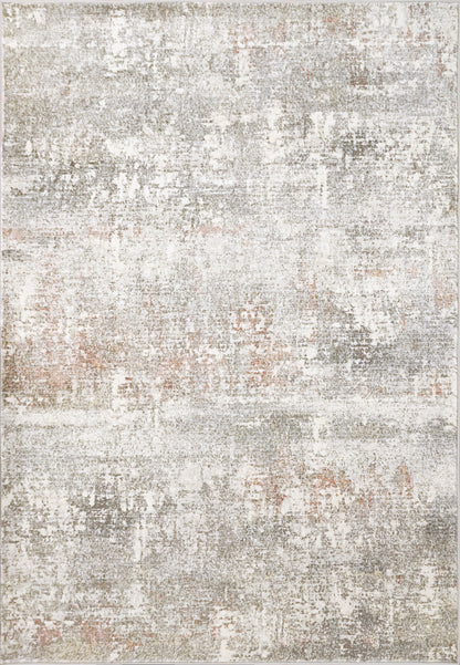 Eclipse Contemporary Beige/Grey Abstract Medium Pile Rug