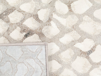Eclipse Contemporary Ivory Modern Medium Pile Rug