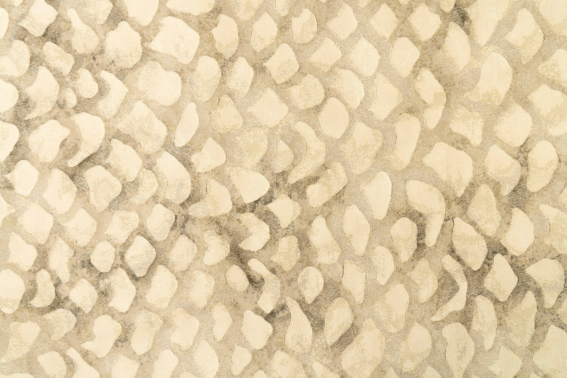 Eclipse Contemporary Ivory Modern Medium Pile Rug