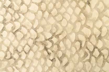 Eclipse Contemporary Ivory Modern Medium Pile Rug