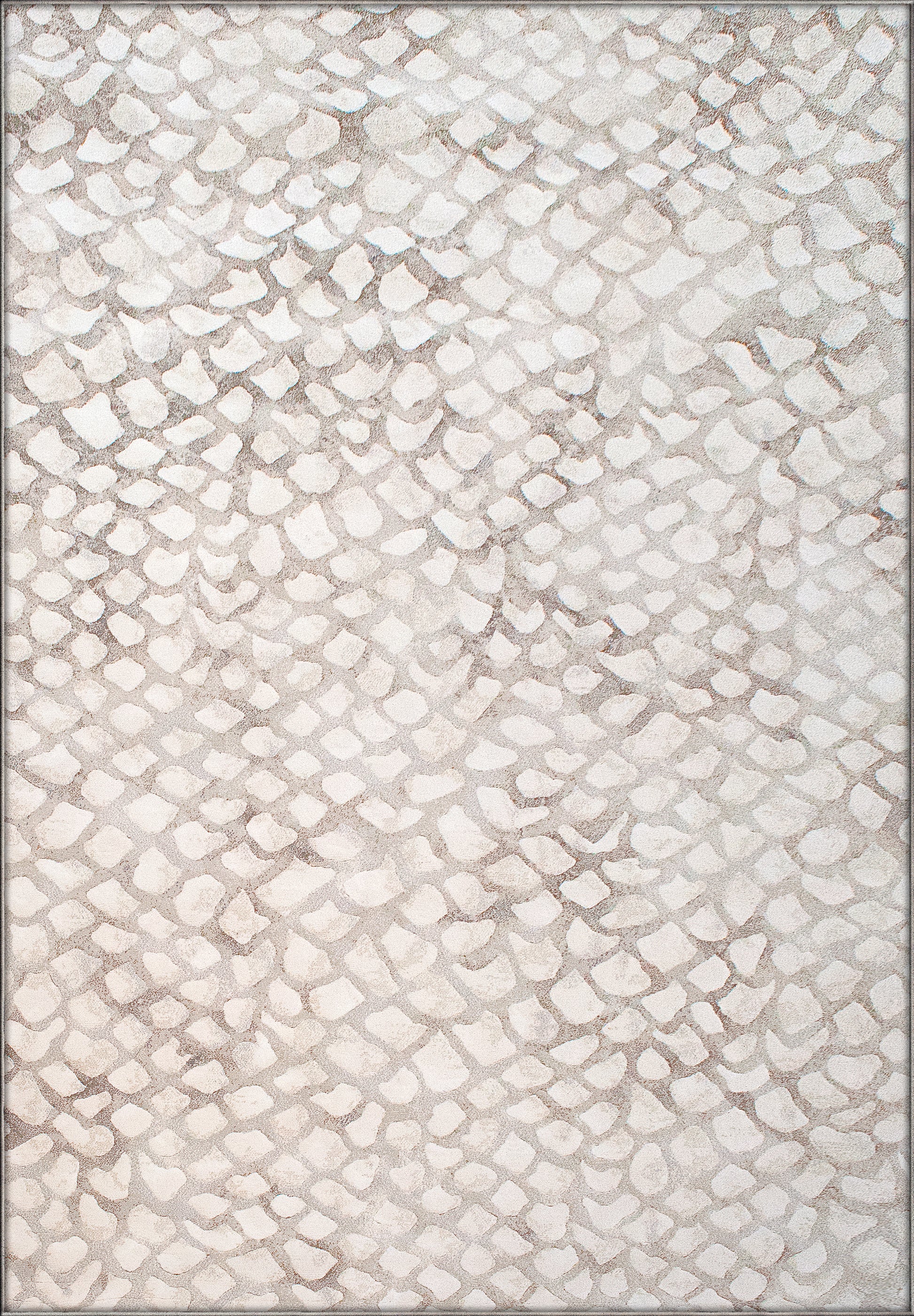 Eclipse Contemporary Ivory Modern Medium Pile Rug