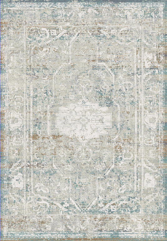 FLARE 14743 Beige/Ivory/Blue