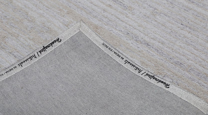 Forever Modern Light Beige Striped Low Pile Rug