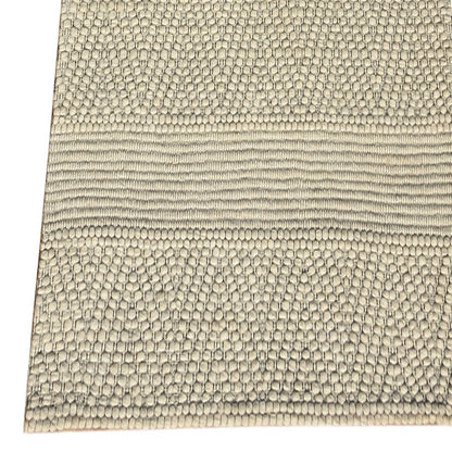 Grove Modern Ivory Geometric Medium Pile Rug