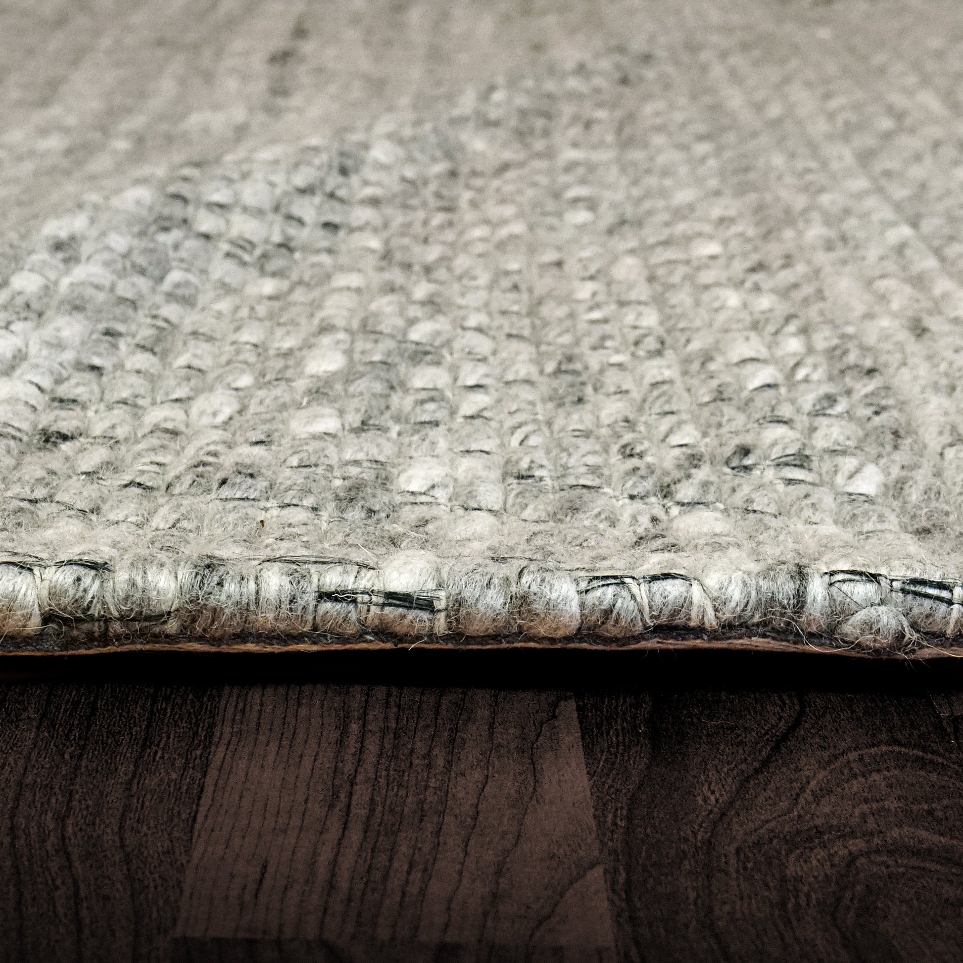 Grove Contemporary Grey Striped Medium Pile Rug