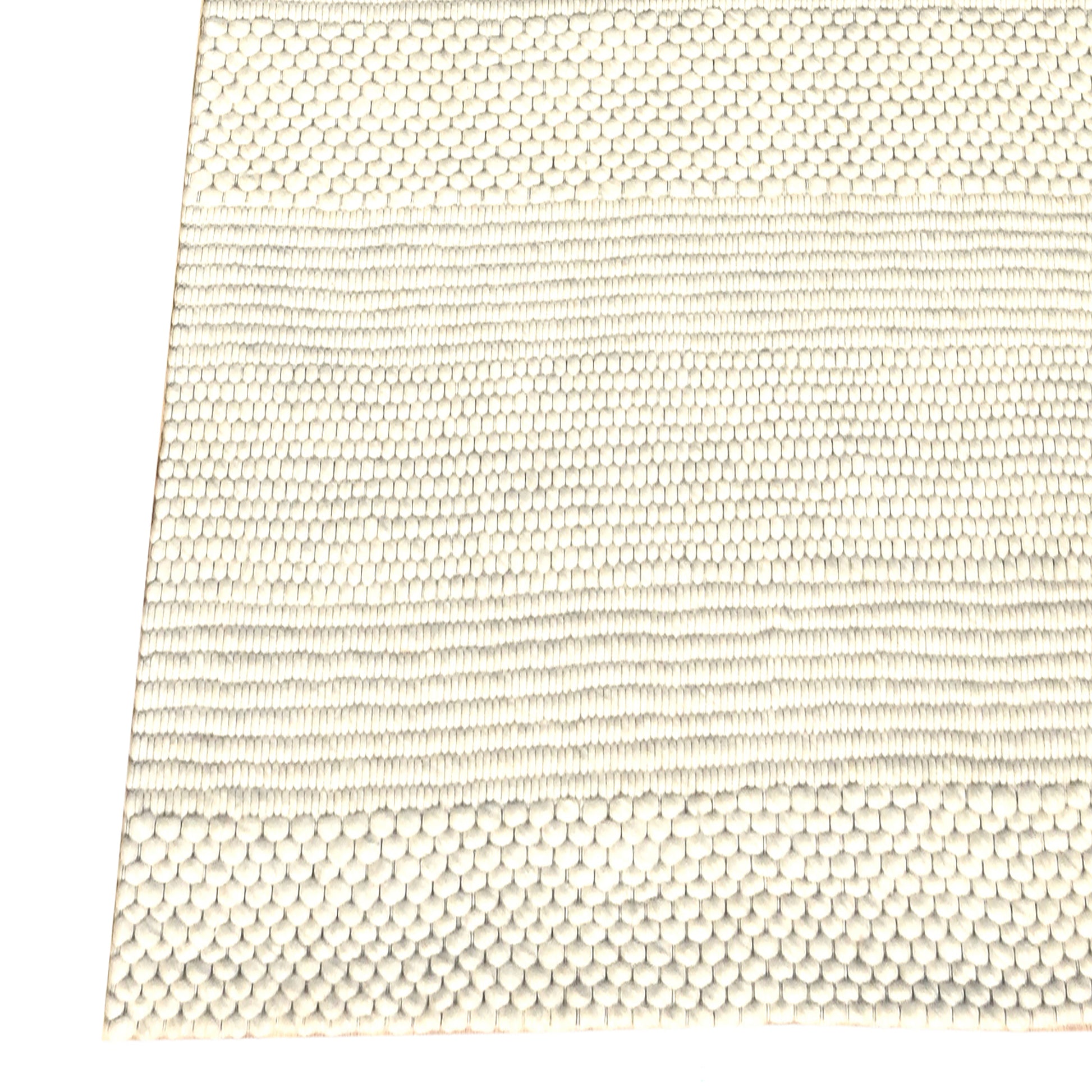 Grove Modern Ivory Striped Medium Pile Rug