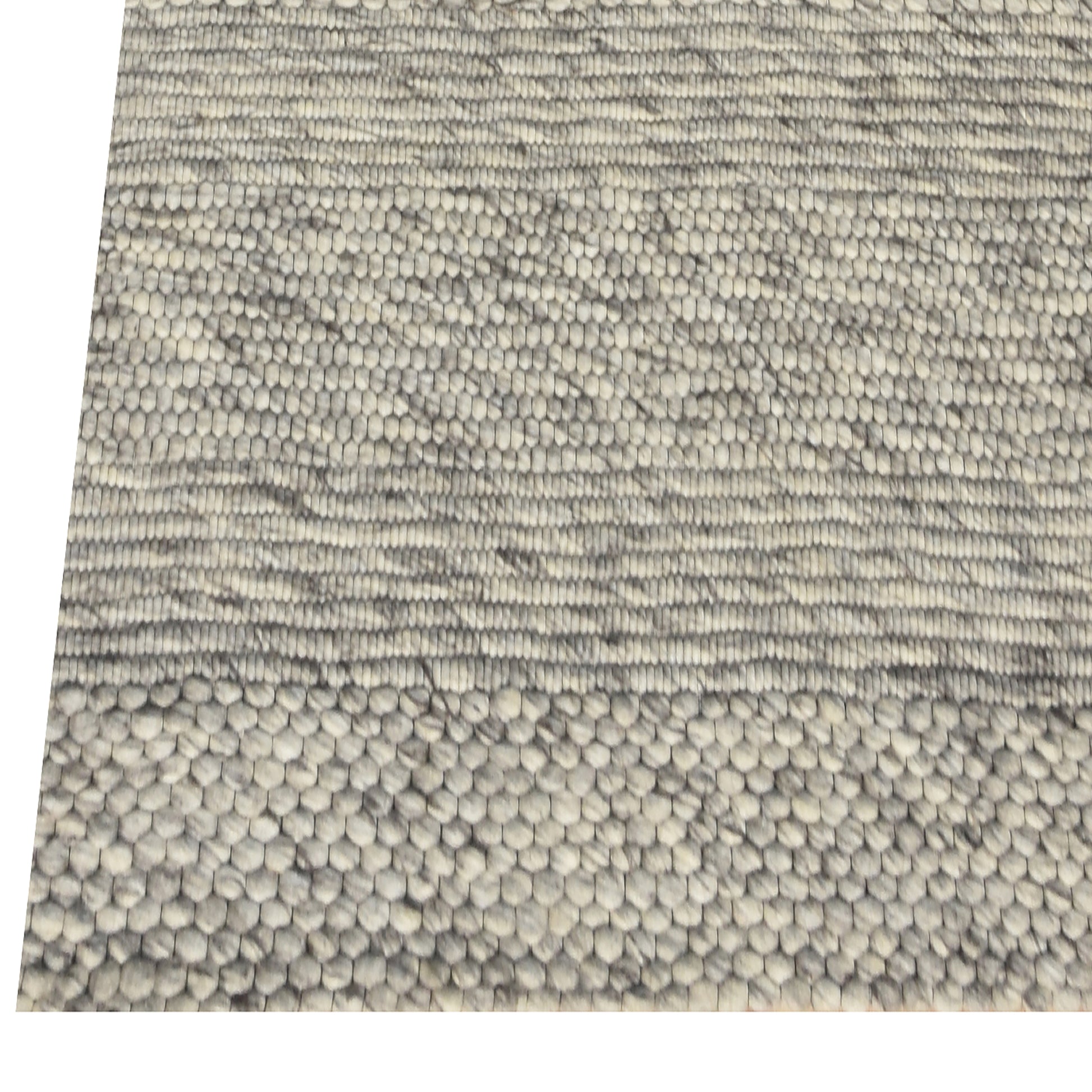 Grove Modern Light Grey Striped Medium Pile Rug
