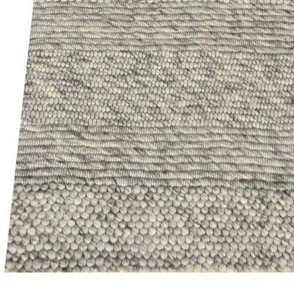 Grove Modern Light Grey Striped Medium Pile Rug