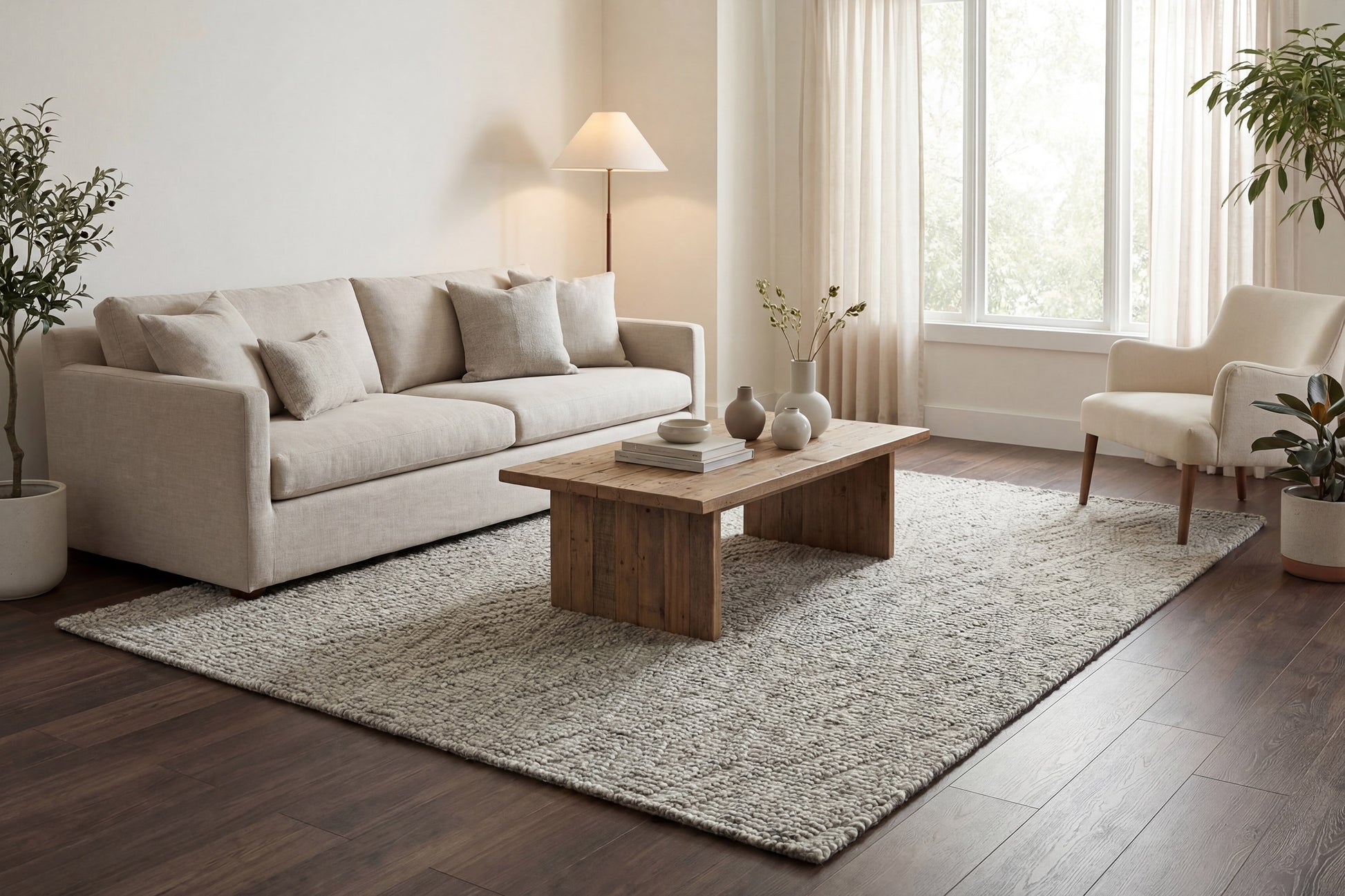Grove Contemporary Mix Grey Geometric Medium Pile Rug