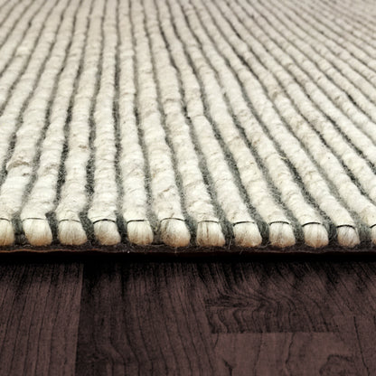 Grove Contemporary Grey/Multi Woven Medium Pile Rug