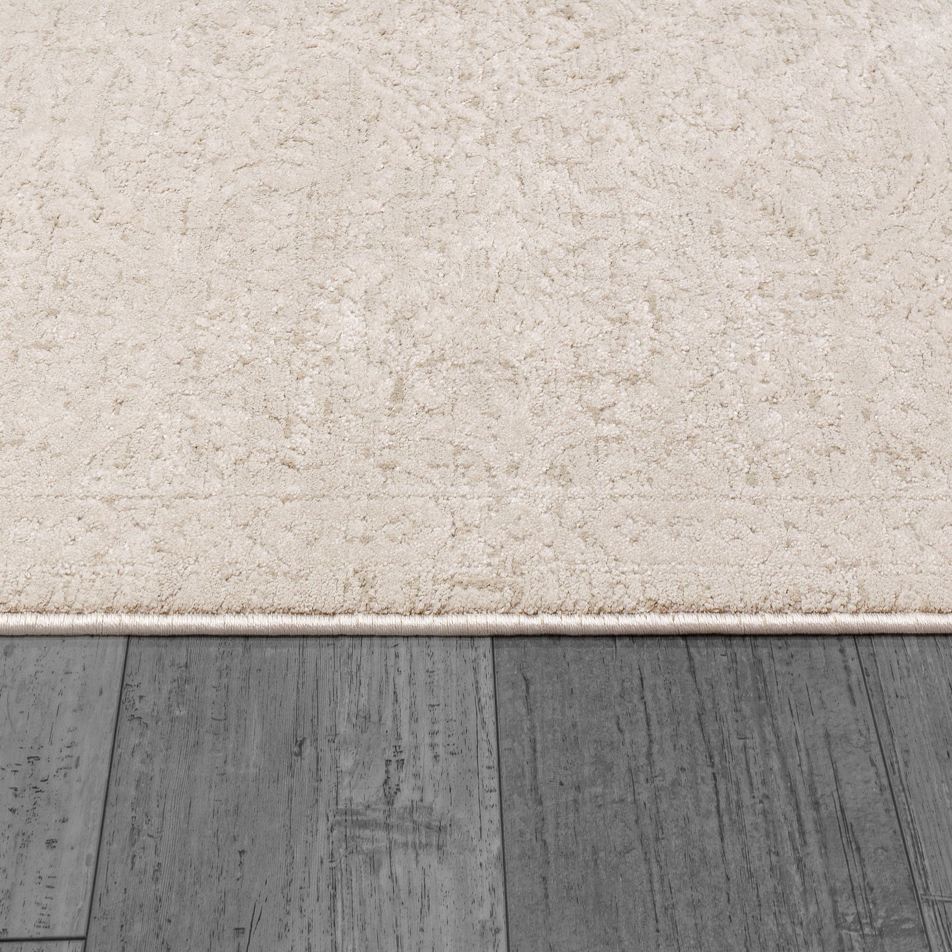 Hamilton Traditional Cream Floral Medium Pile Rug