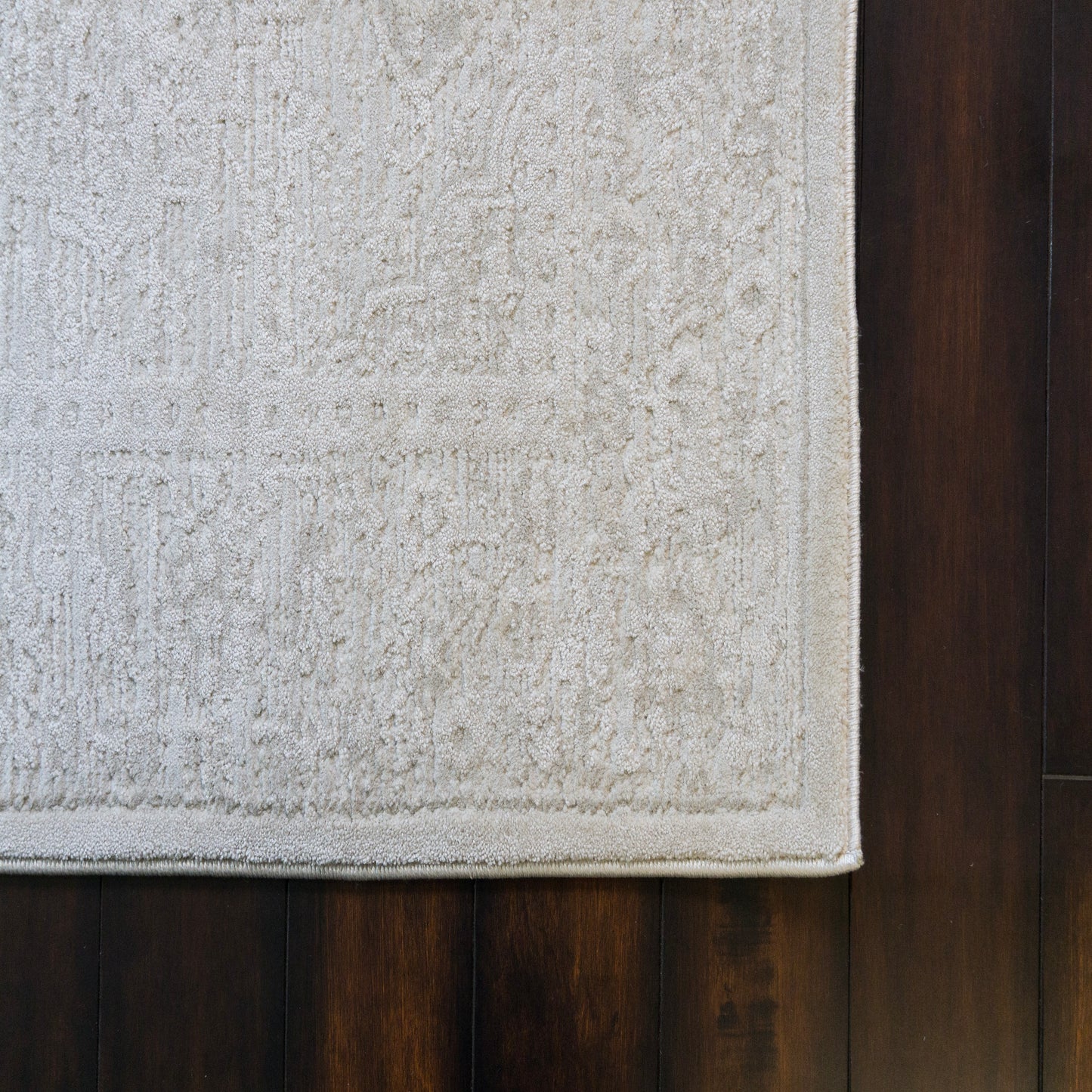 Hamilton Traditional Ivory/Grey Medallion Medium Pile Rug