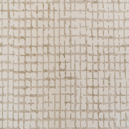 Harmony Contemporary Ivory/Beige Geometric Medium Pile Rug