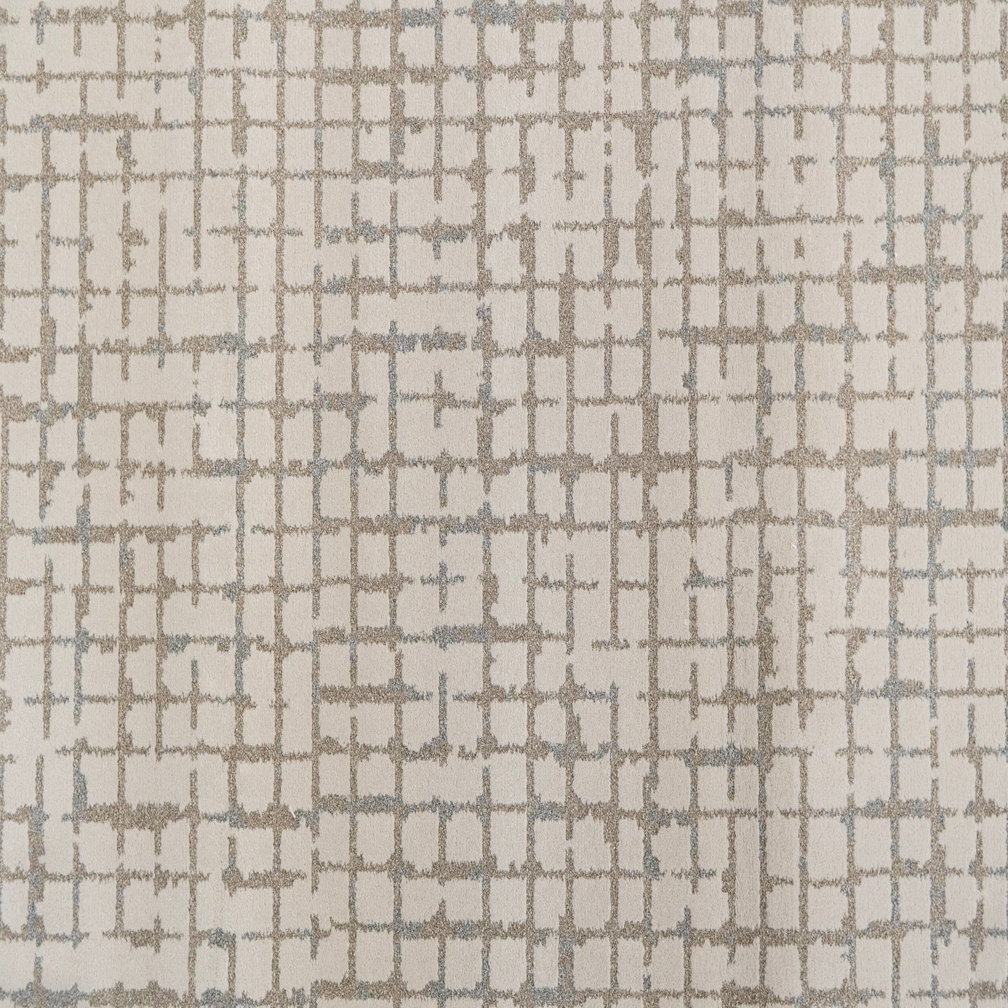 Harmony Contemporary Beige/Grey Geometric Medium Pile Rug