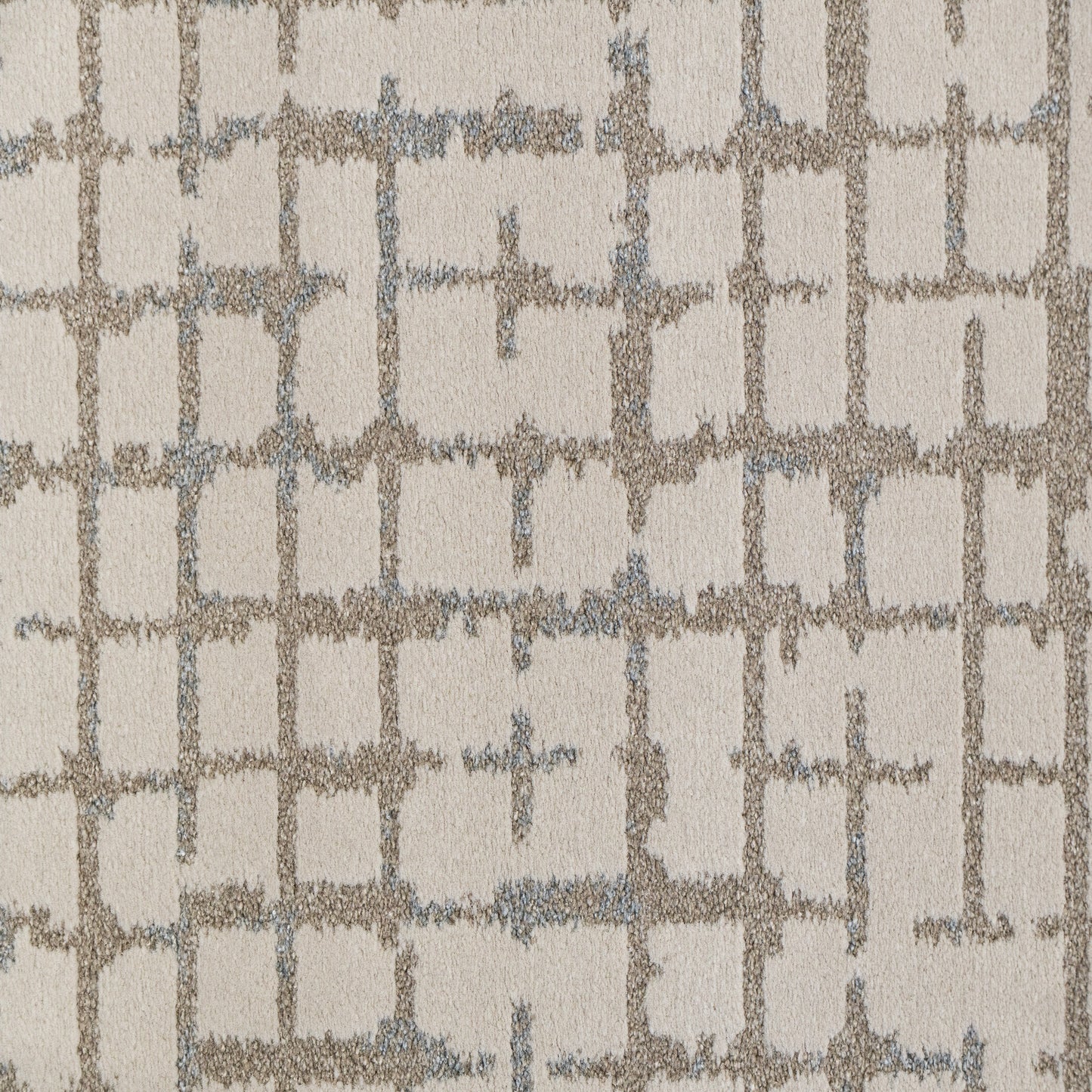 Harmony Contemporary Beige/Grey Geometric Medium Pile Rug