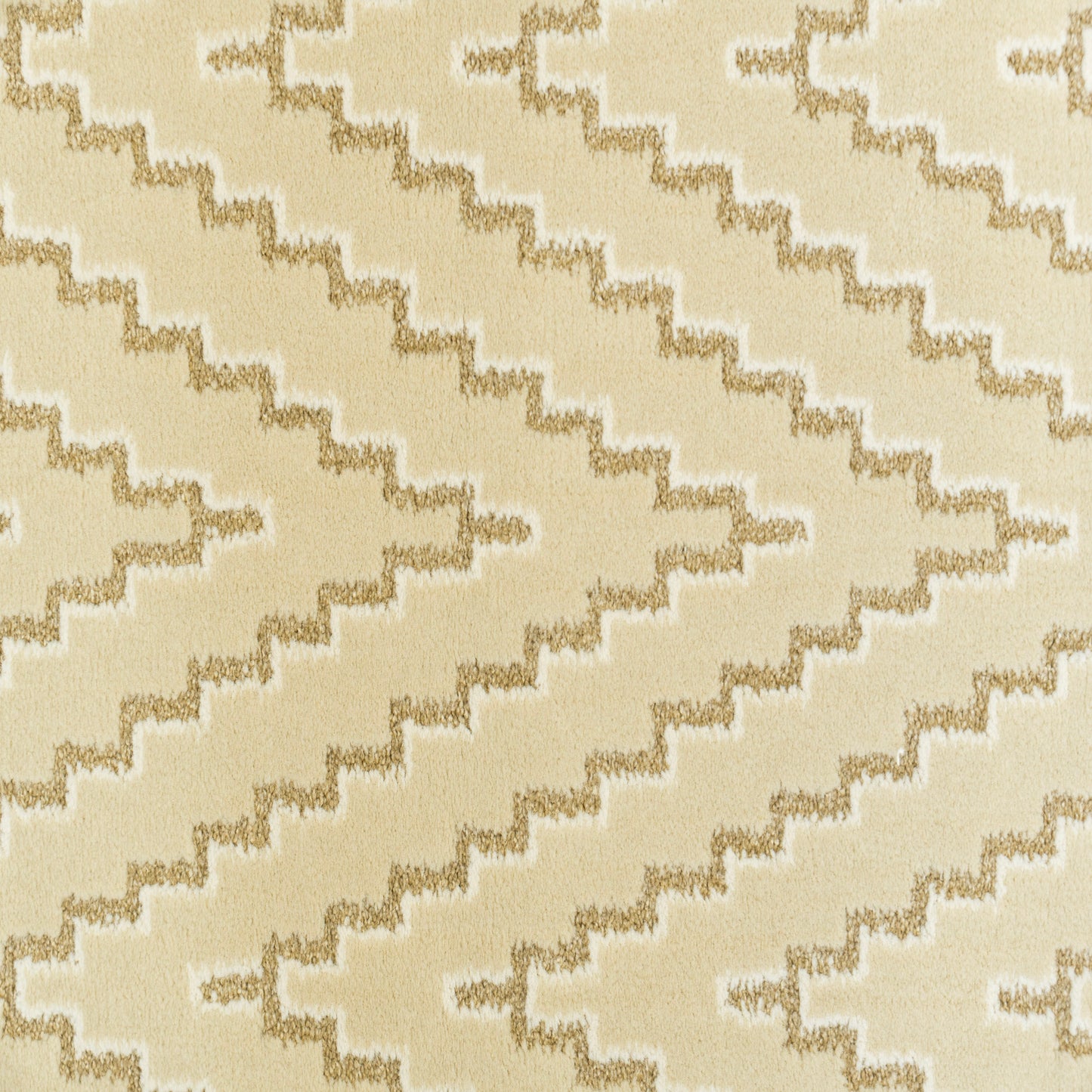 Harmony Contemporary Ivory/Grey Chevron Medium Pile Rug
