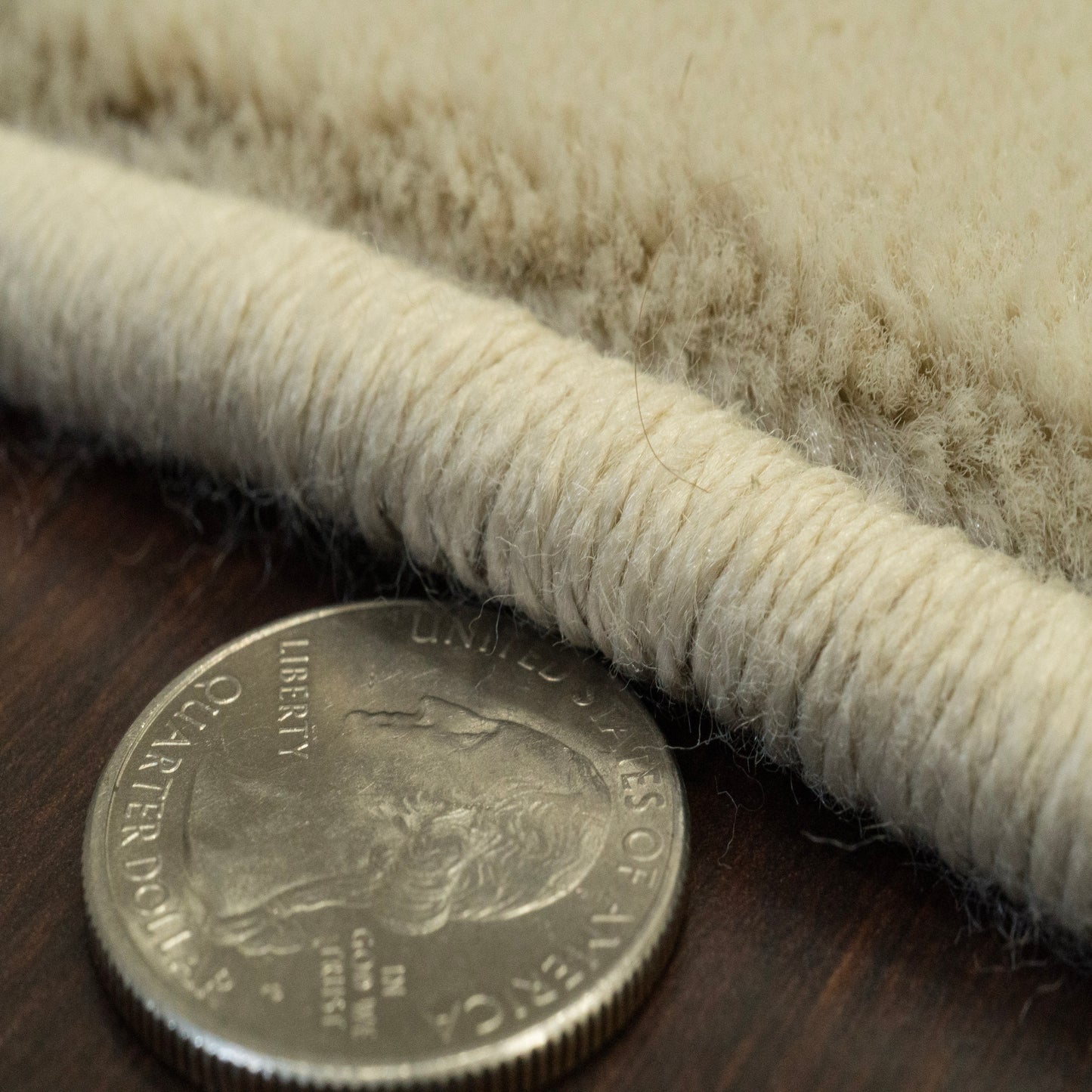 Harmony Contemporary Ivory/Grey Chevron Medium Pile Rug