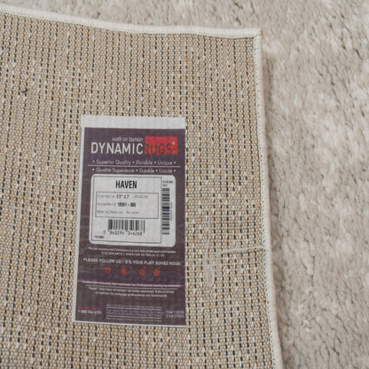 Haven Modern Grey Solid Shag Rug