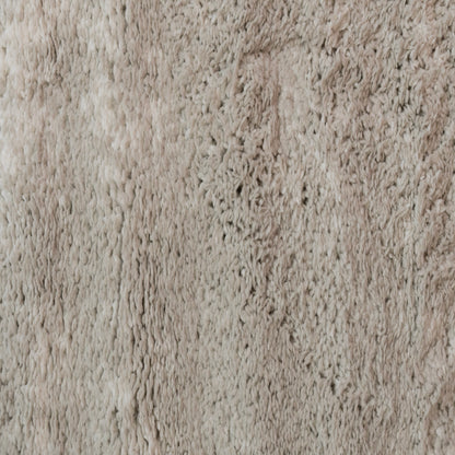 Haven Modern Grey Solid Shag Rug