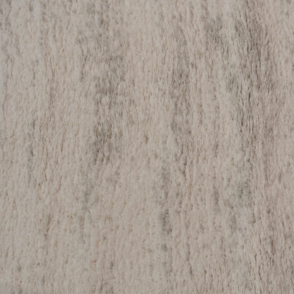 Haven Modern Grey Solid Shag Rug