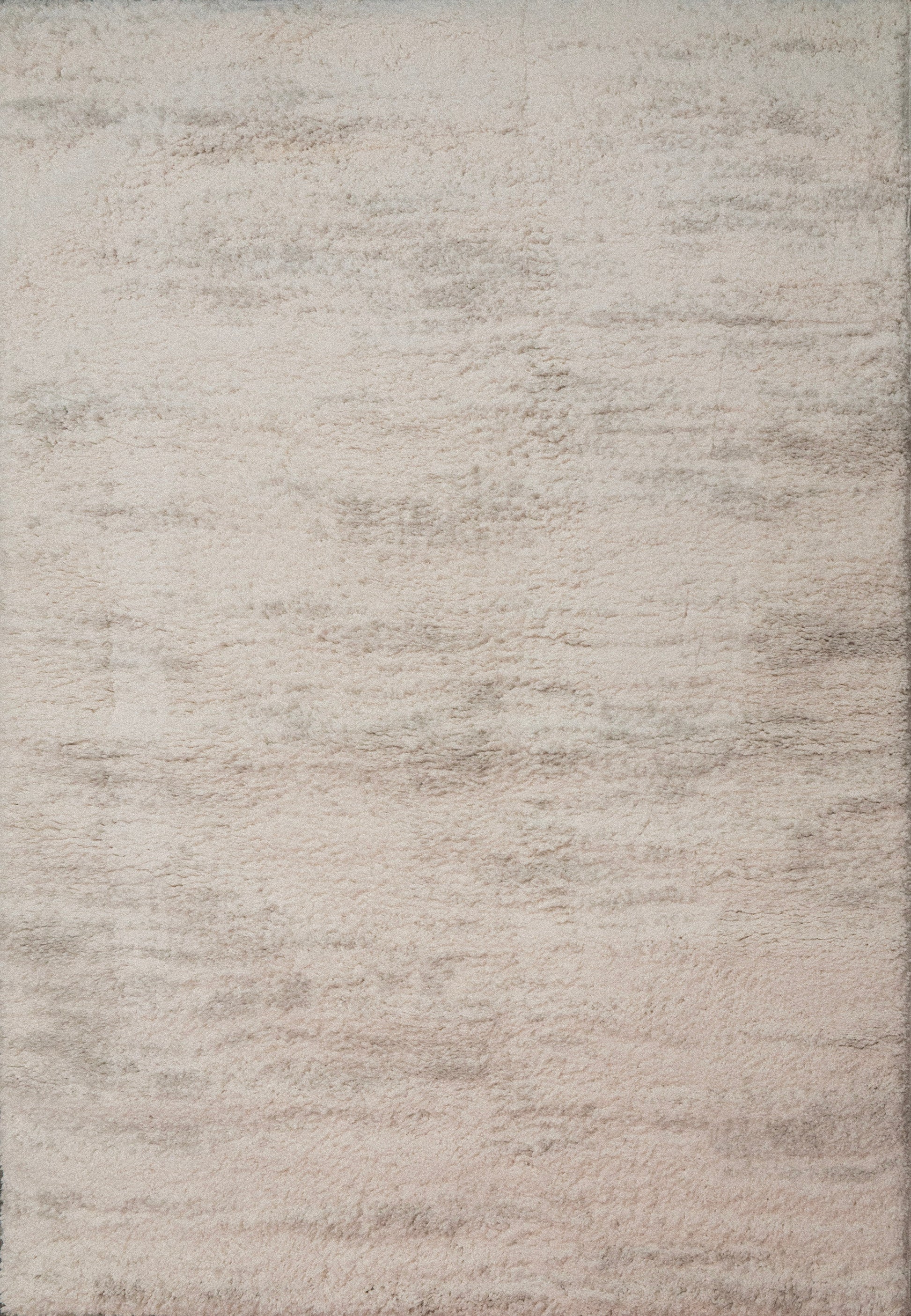 Haven Modern Grey Solid Shag Rug