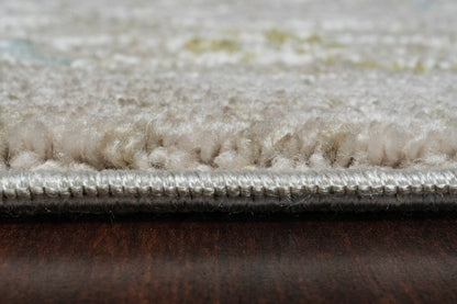 Hudson Traditional Beige Oriental High-Low Rug