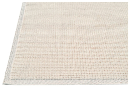 Ivy Modern Ivory Solid Medium Pile Rug