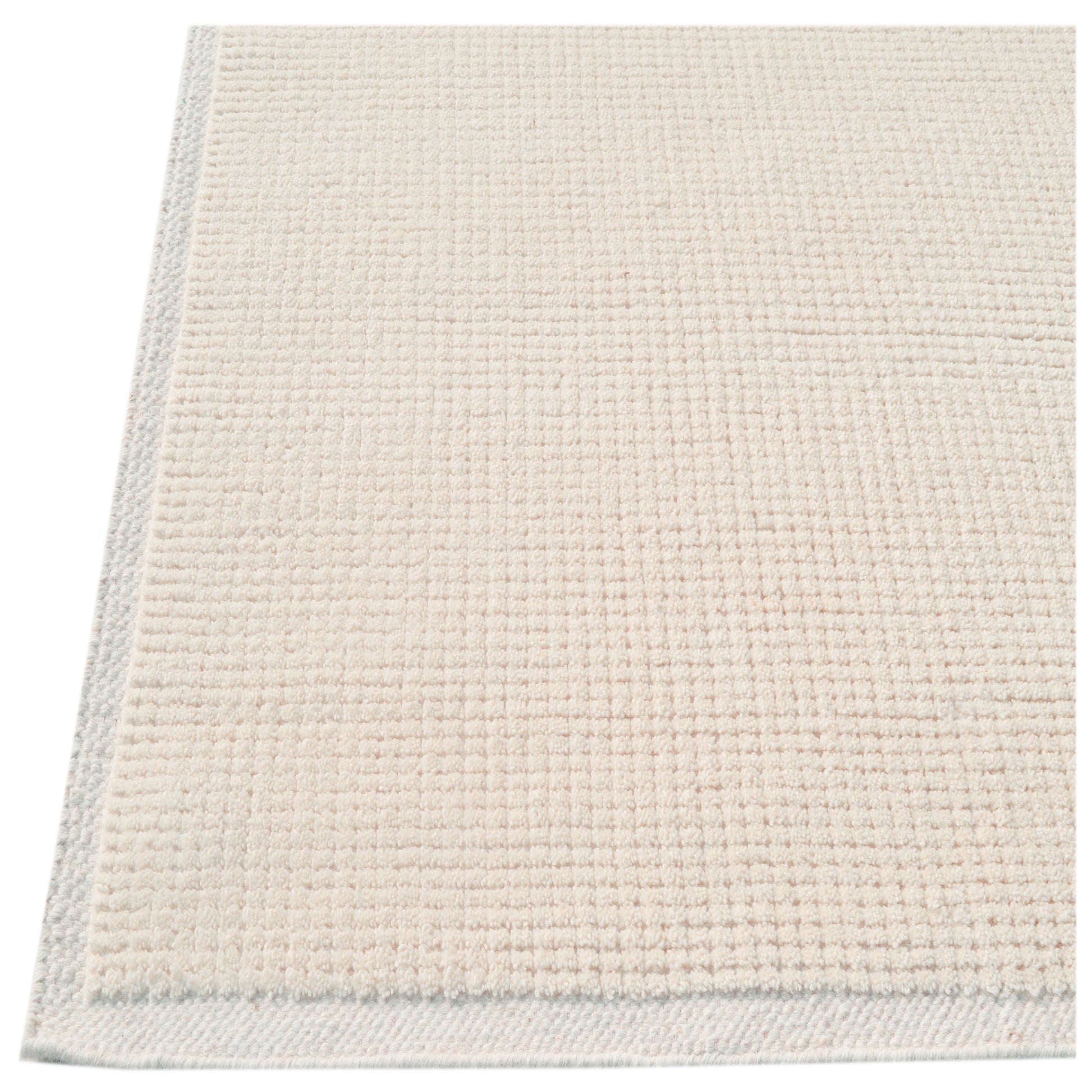 Ivy Modern Ivory Solid Medium Pile Rug