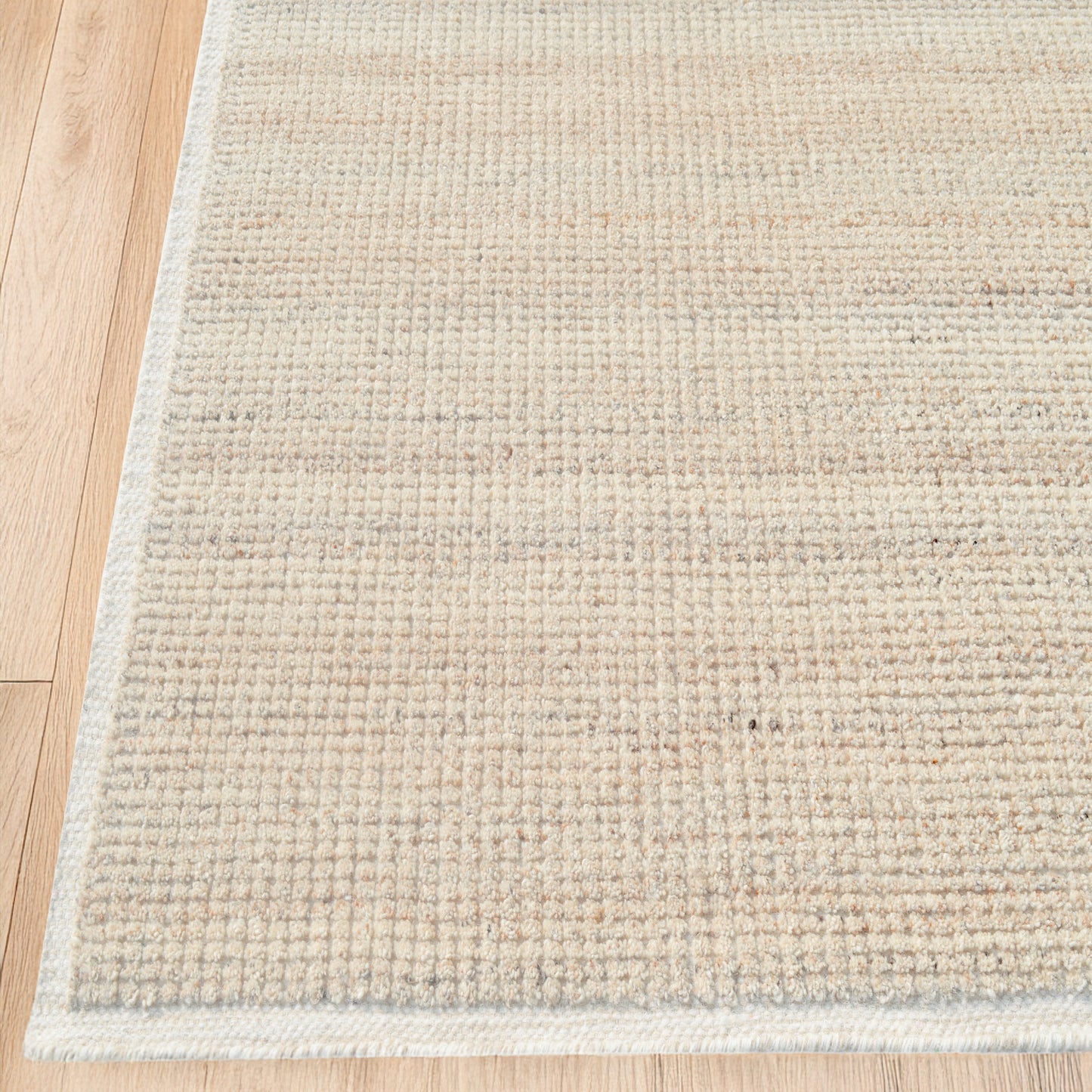 Ivy Modern Beige Solid Medium Pile Rug