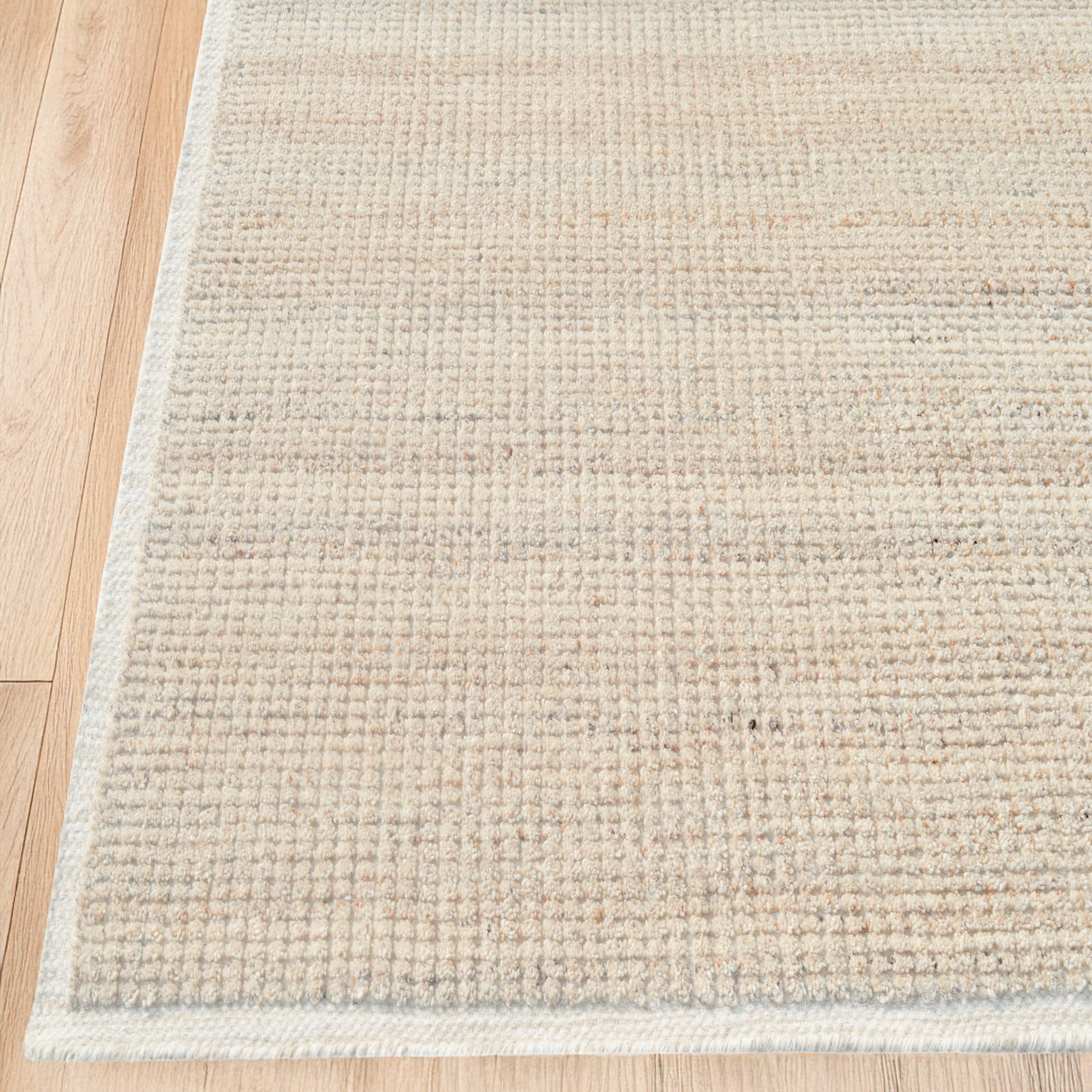 Ivy Modern Beige Solid Medium Pile Rug