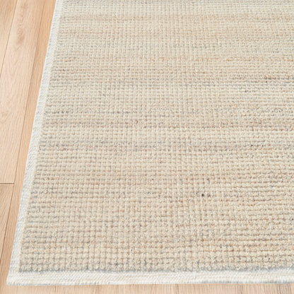 Ivy Modern Beige Solid Medium Pile Rug