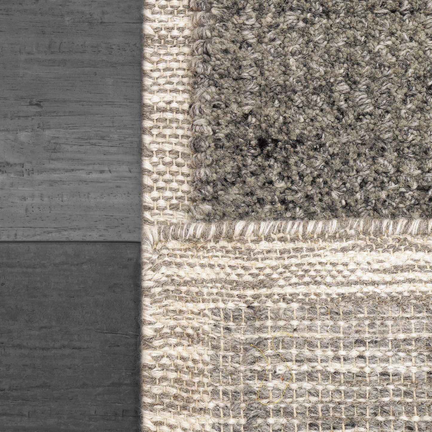Ivy Modern Grey Solid Medium Pile Rug