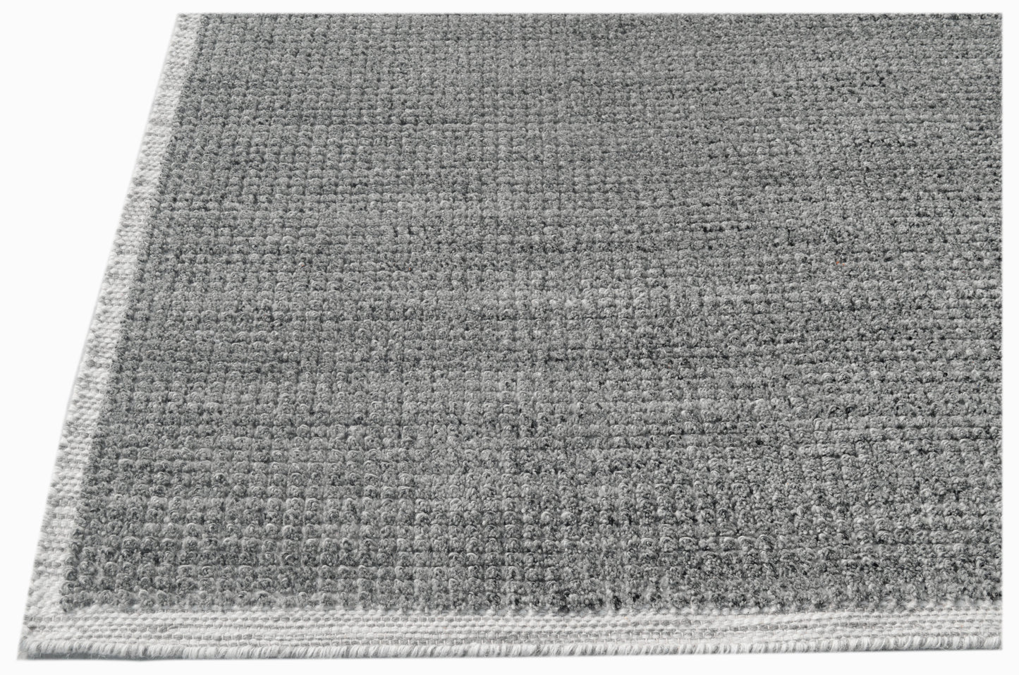 Ivy Modern Grey Solid Medium Pile Rug