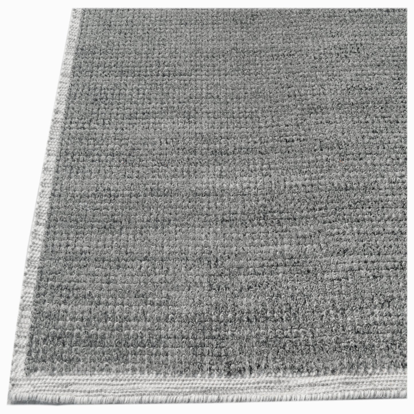 Ivy Modern Grey Solid Medium Pile Rug