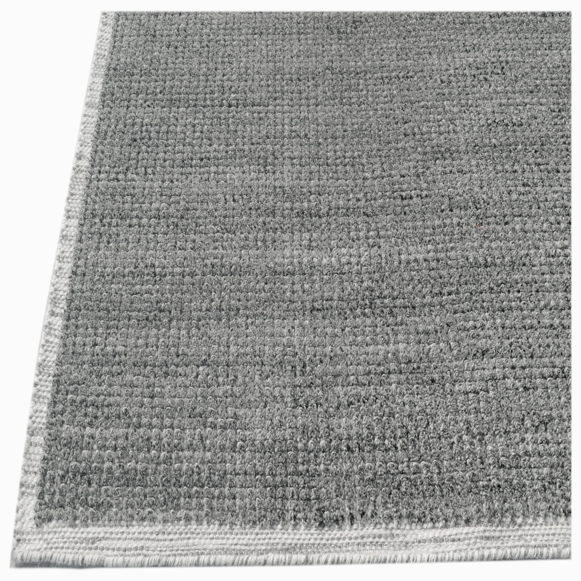 Ivy Modern Grey Solid Medium Pile Rug