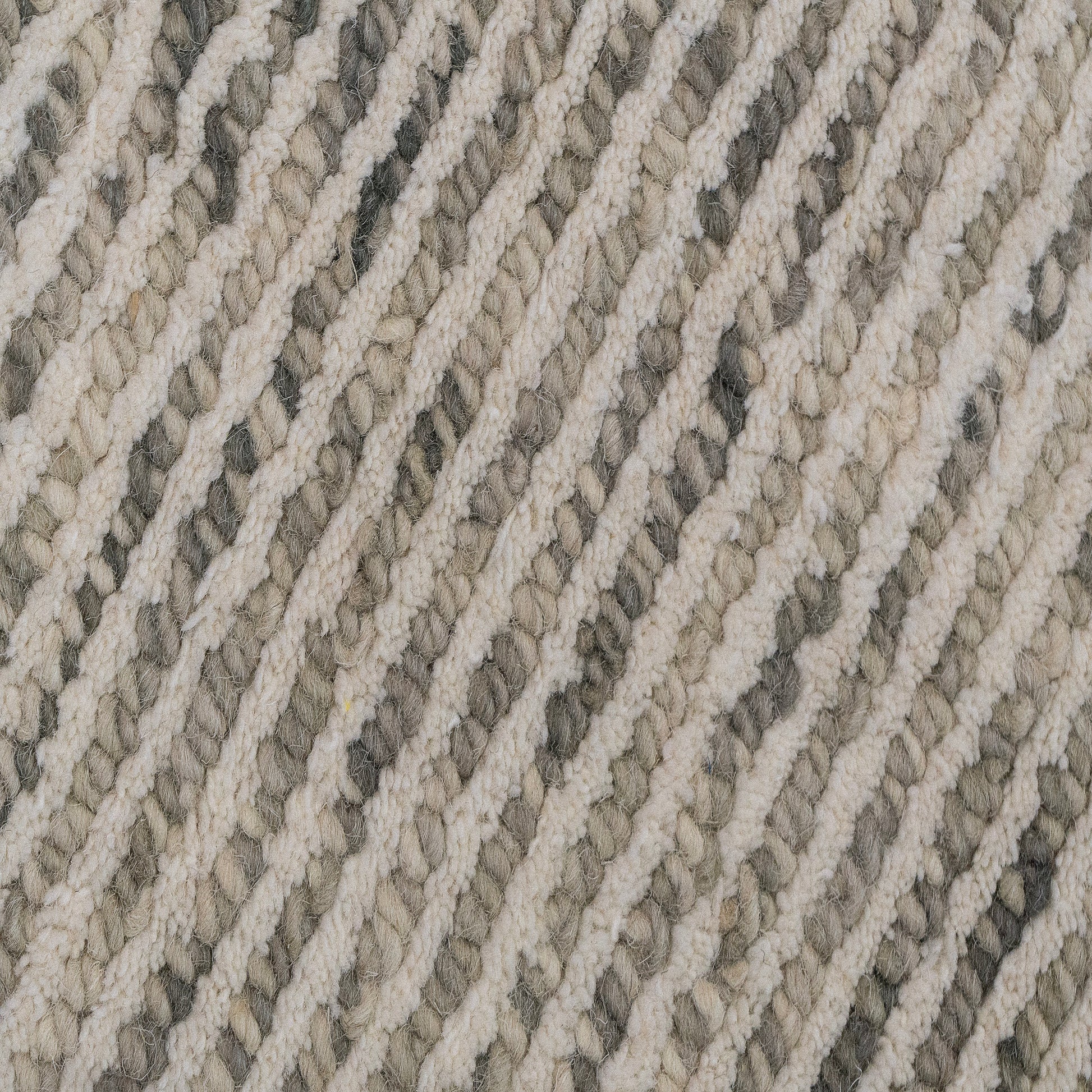 Jax Modern Ivory/Sage Striped Medium Pile Rug
