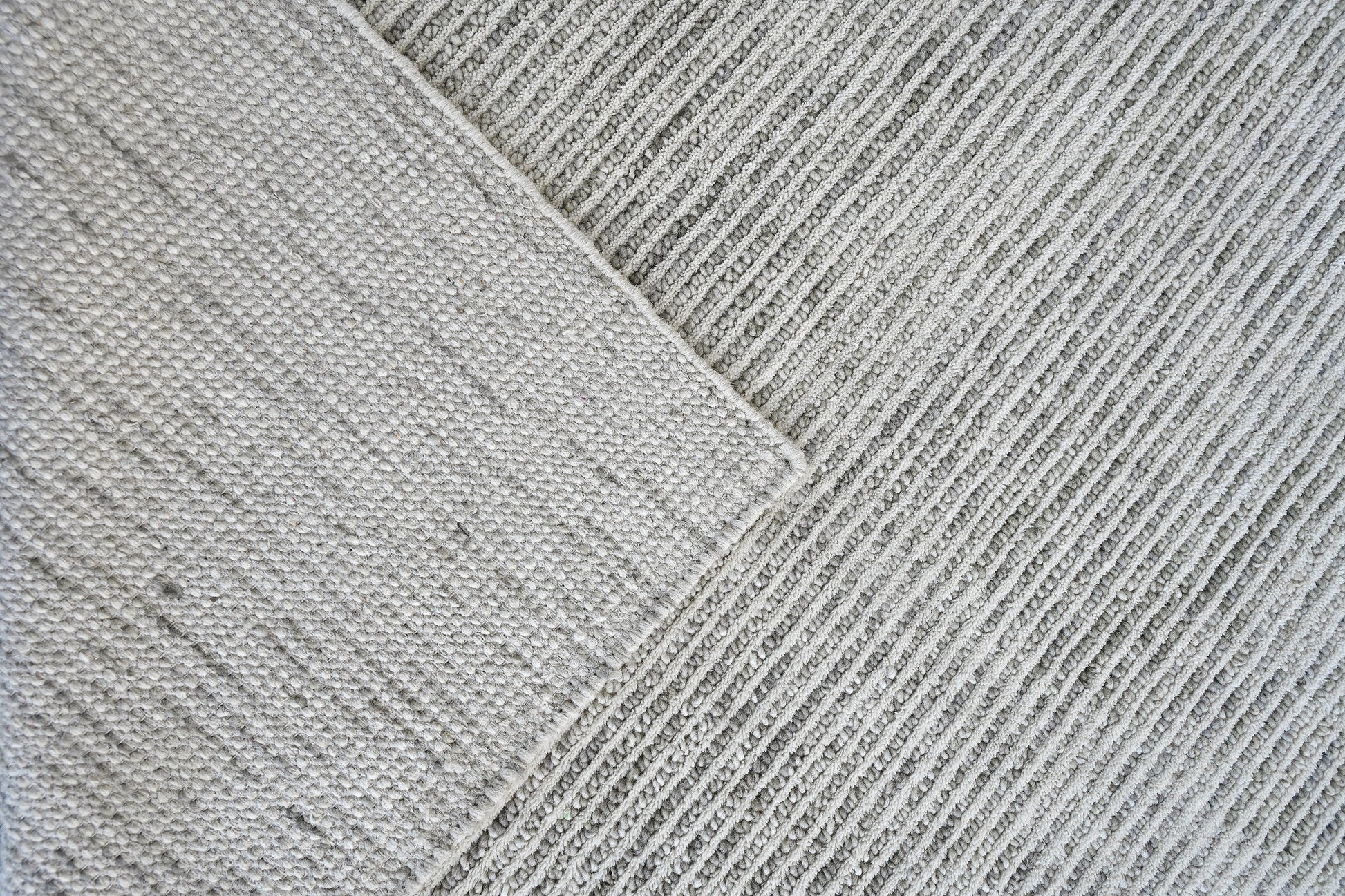 Jax Modern Ivory/Sage Striped Medium Pile Rug