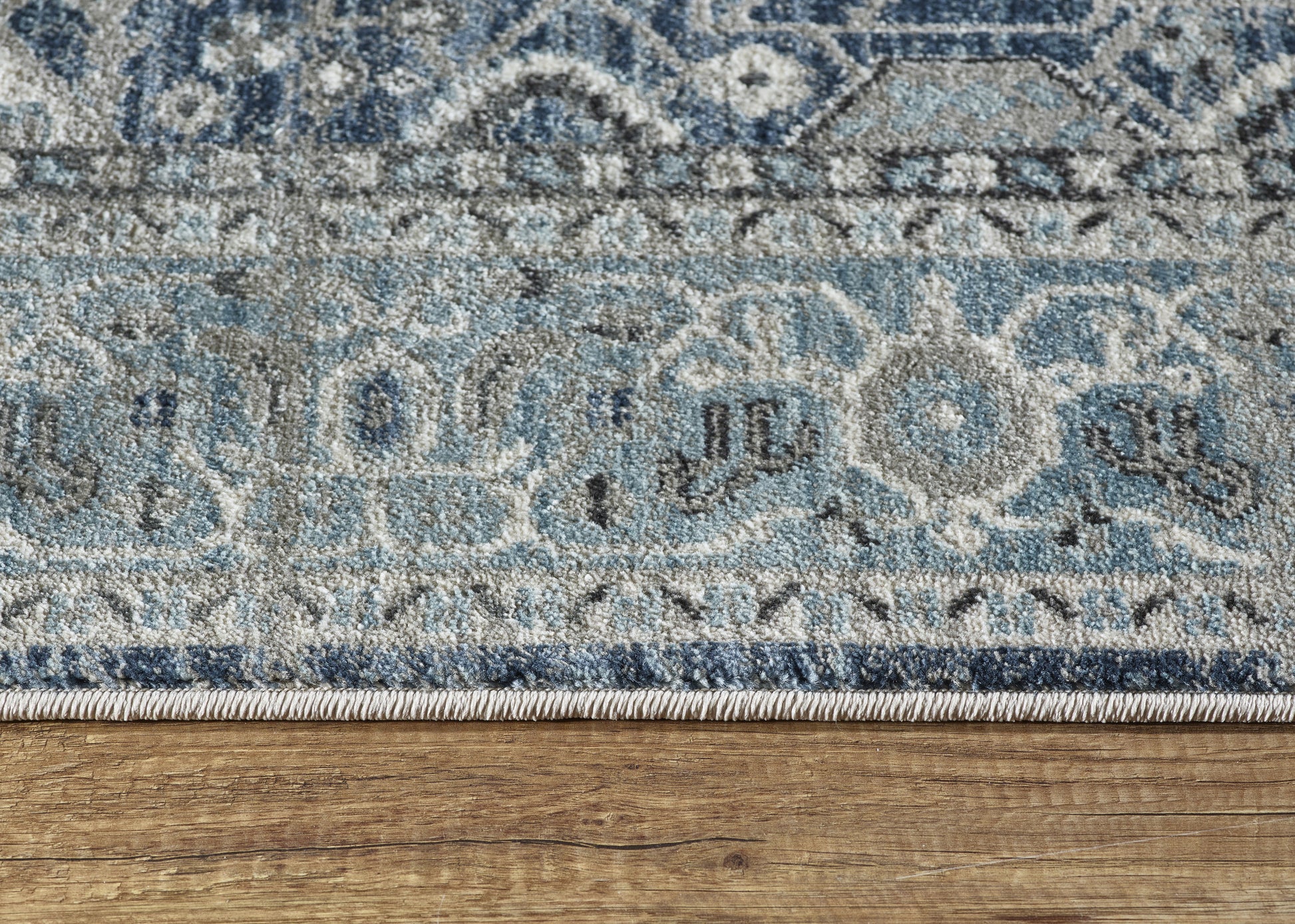 Juno Transitional Beige Distressed Medium Pile Rug