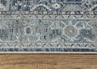 Juno Transitional Beige Distressed Medium Pile Rug