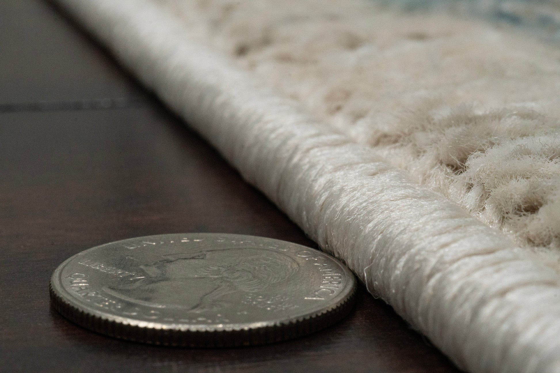 Juno Transitional Beige Distressed Medium Pile Rug