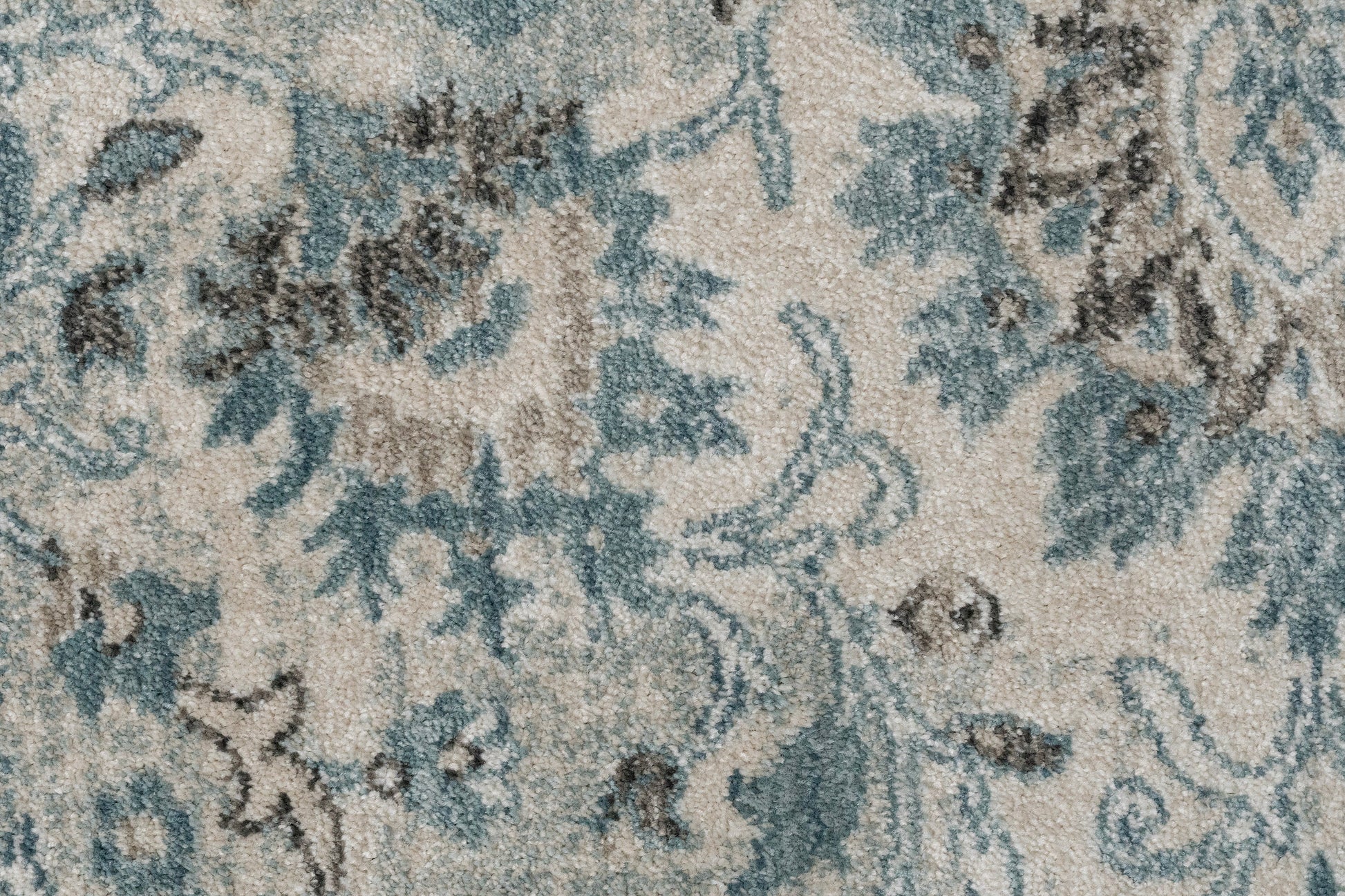 Juno Transitional Cream Floral Medium Pile Rug