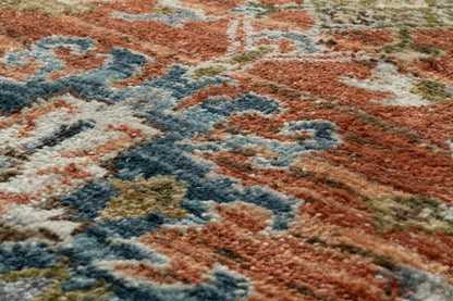 Juno Traditional Rust/Ivory/Multi Oriental Medium Pile Rug