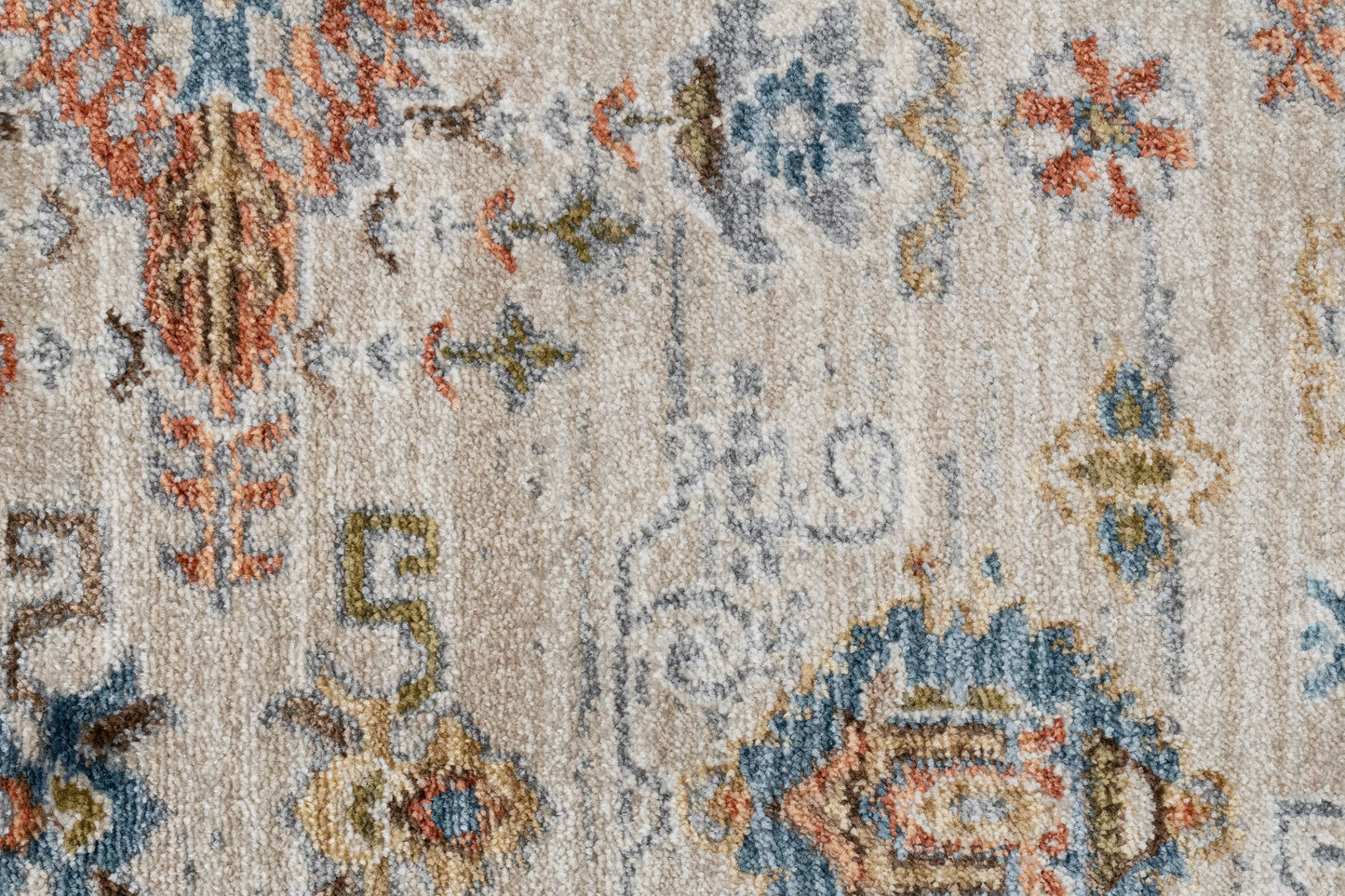 Juno Traditional Ivory/Multi Oriental Medium Pile Rug