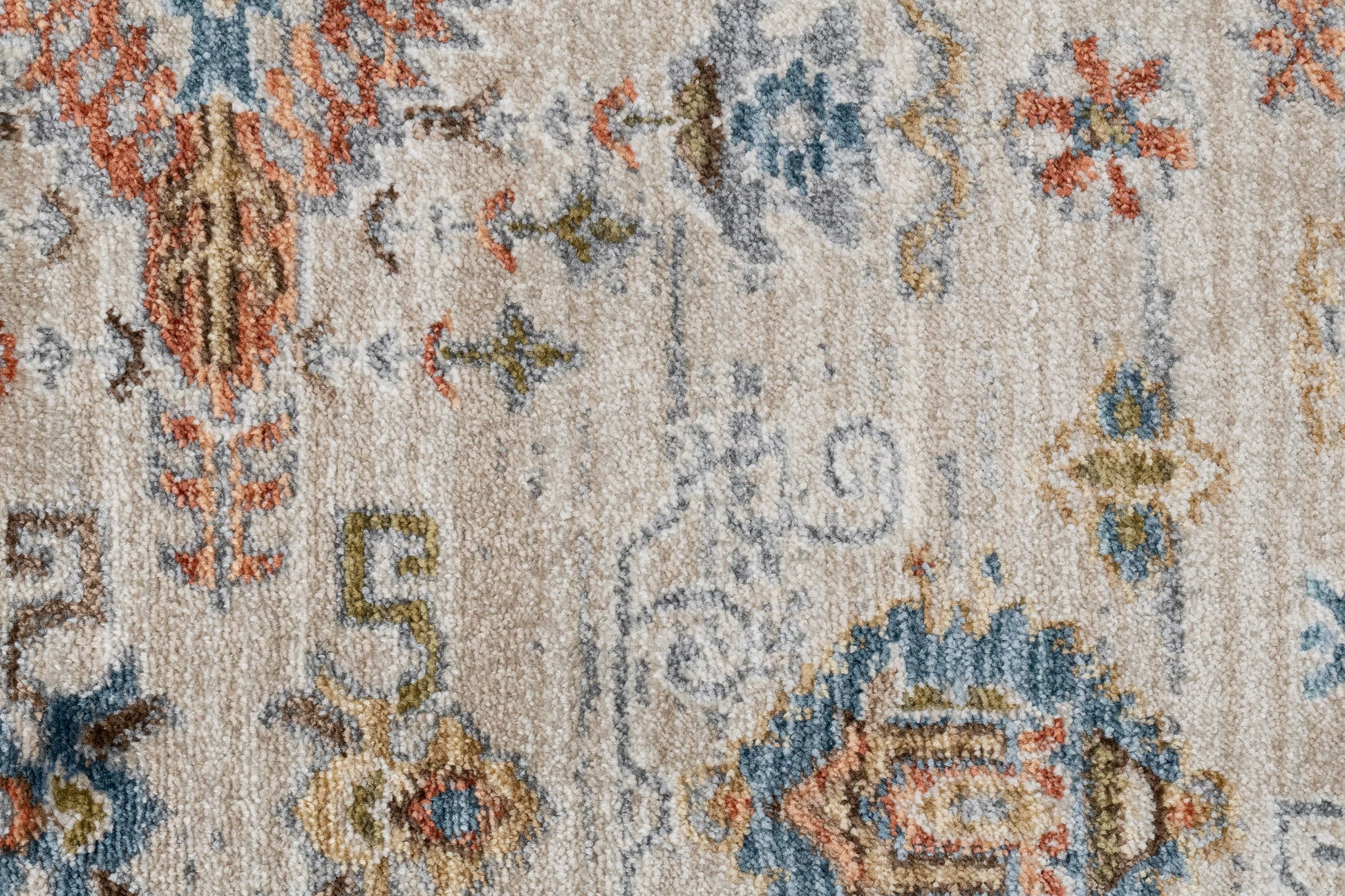 Juno Traditional Ivory/Multi Oriental Medium Pile Rug
