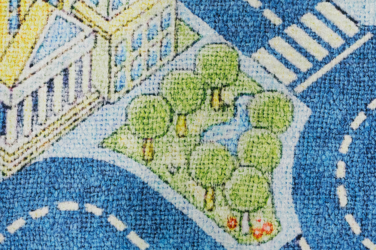 Kidz Children Multi City No Pile Rug